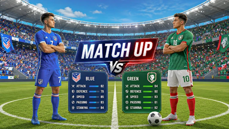 League Football Match Game Image