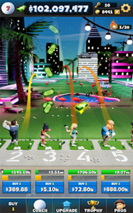 Idle Golf Tycoon screenshot