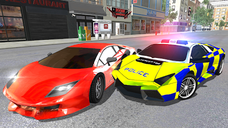 UK Police Car Crime Driving screenshot