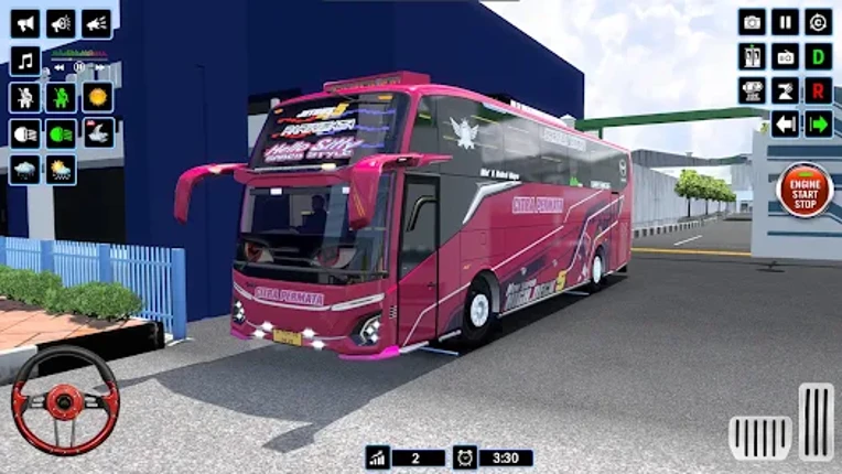 Bus Games Real Bus Driving 3D Image