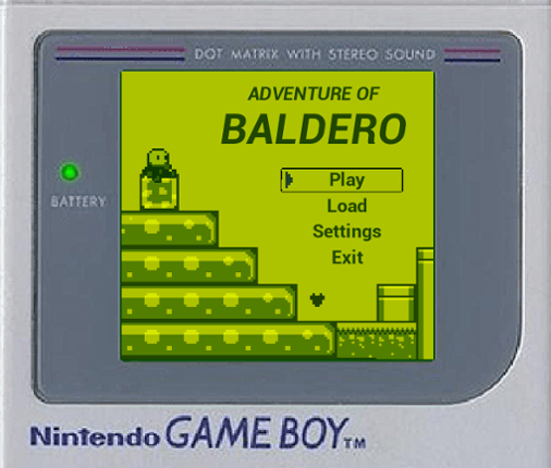 Adventure of Baldero v2 Game Cover