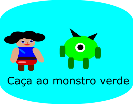 caça ao monstro verde Game Cover