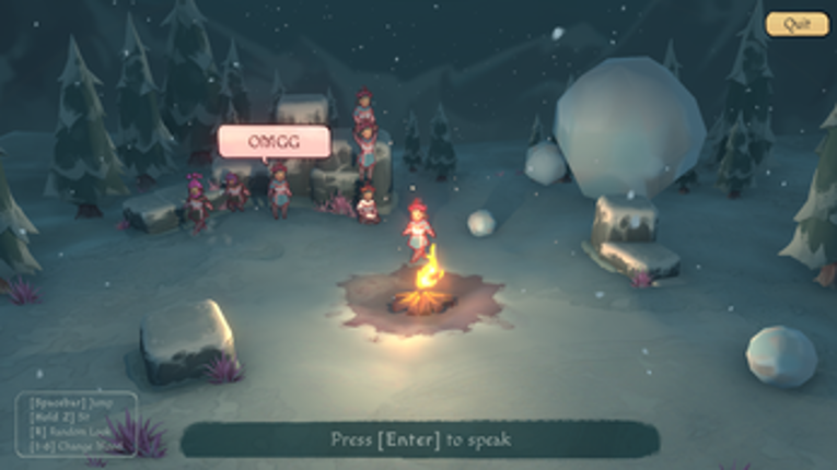Campfire Chat screenshot