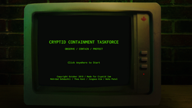 Cryptid Containment Taskforce screenshot