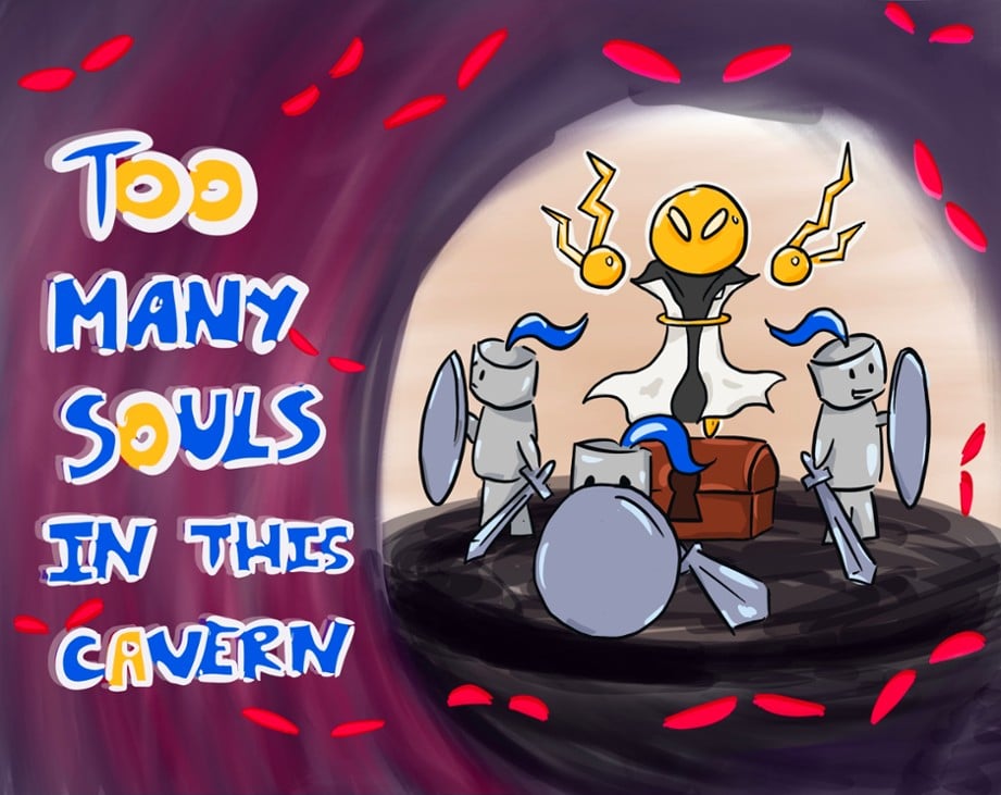 Games like Too many souls in this cavern