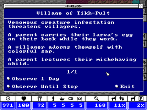 Xenologist screenshot