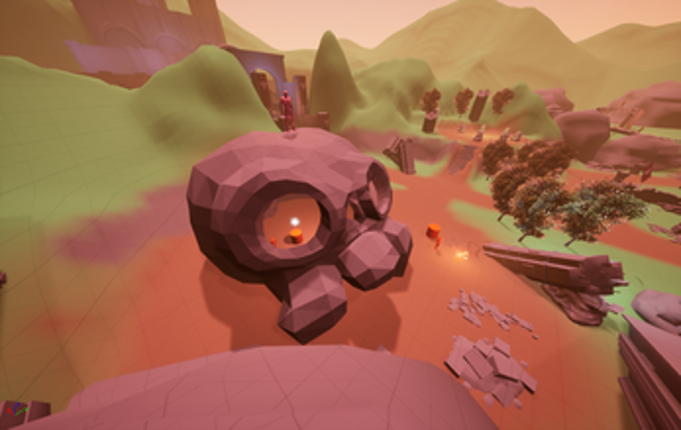 NIGHTLESS LAND - Zelda Level Redesign Image