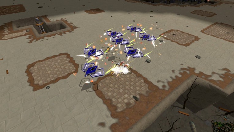 Neon Marble Rust screenshot