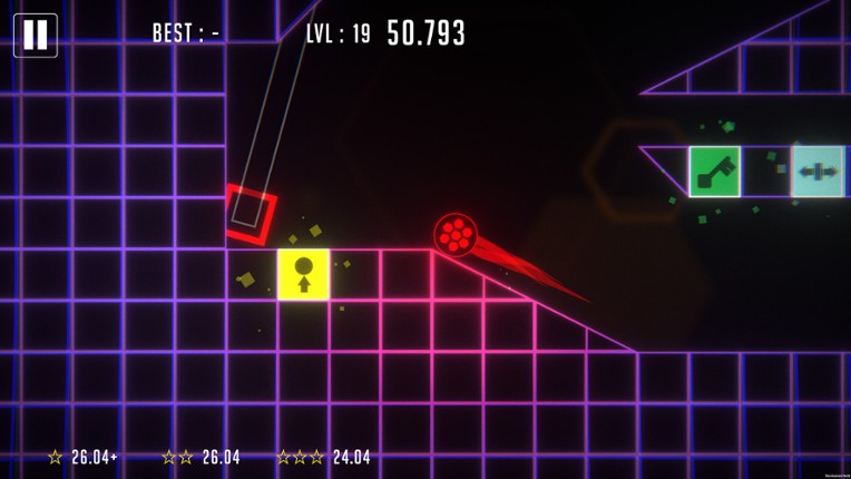 Neon Puzzle Ball screenshot