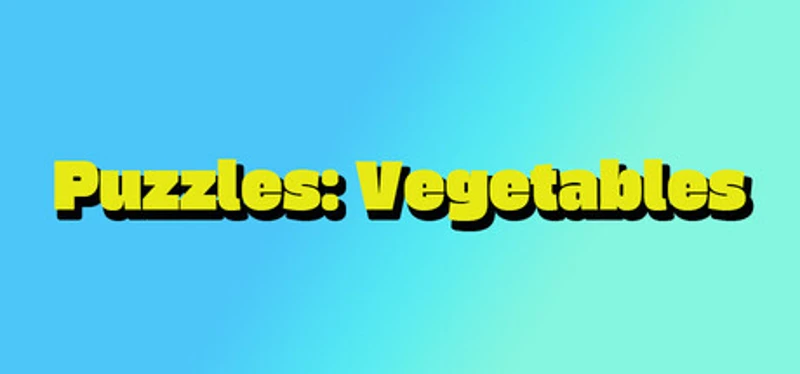 Puzzles: Vegetables Image