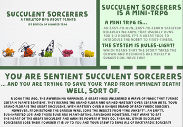 Succulent Sorcerers! screenshot
