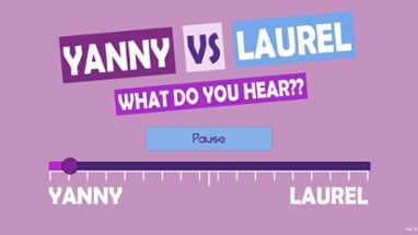 What do you hear?? Yanny vs Laurel Image