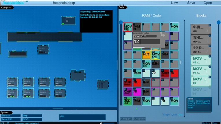 Assemblox screenshot
