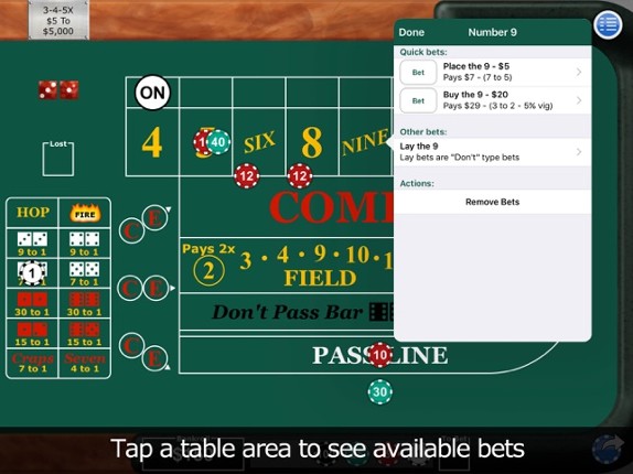 Aw Craps! screenshot