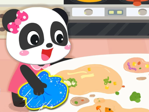 Baby Panda Cleanup Image
