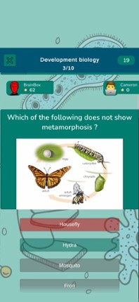Biology Knowledge Quiz screenshot