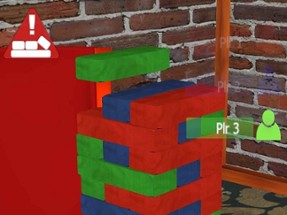 Bricks Jenga 3D Image