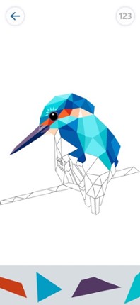 Color by Number: Poly Jigsaw screenshot