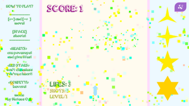 Confetti Rocket screenshot