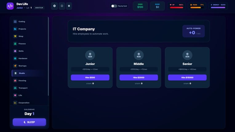 Dev Life: Tap & Code Image