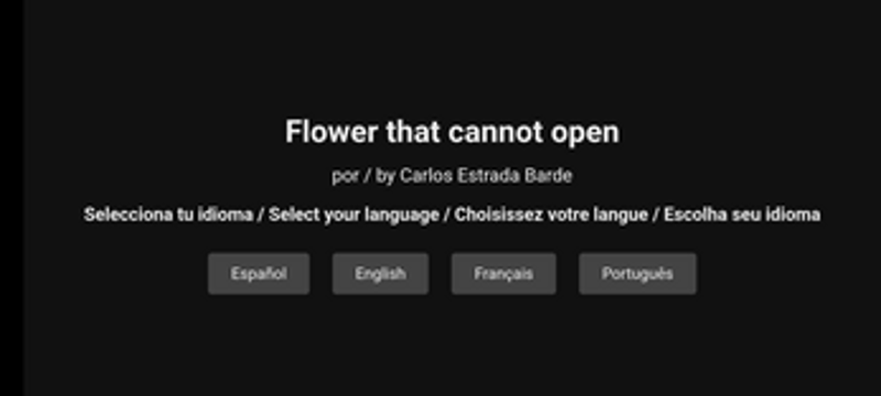 Flower that cannot open (ES/EN/FR/PT) Image