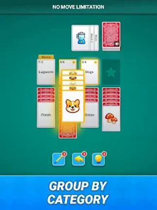 Word Solitaire Associations screenshot