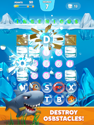 Bubble Words Word Games Puzzle screenshot