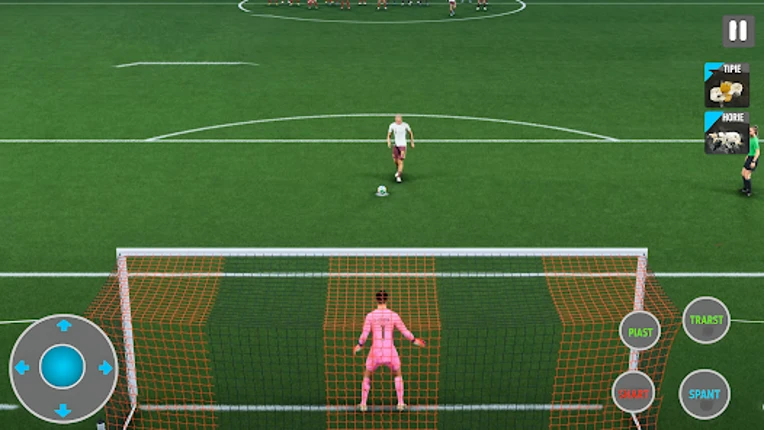 League Football Match Game screenshot