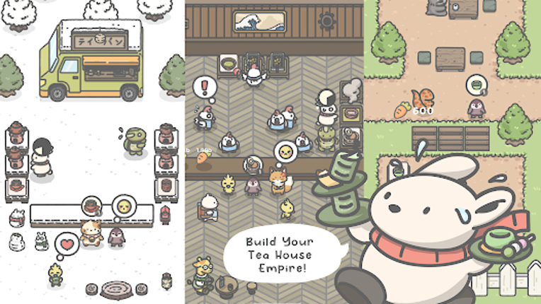Tsuki Tea House: Idle Journey screenshot