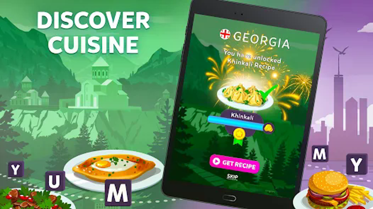 Wordelicious - Fun Word Puzzle screenshot