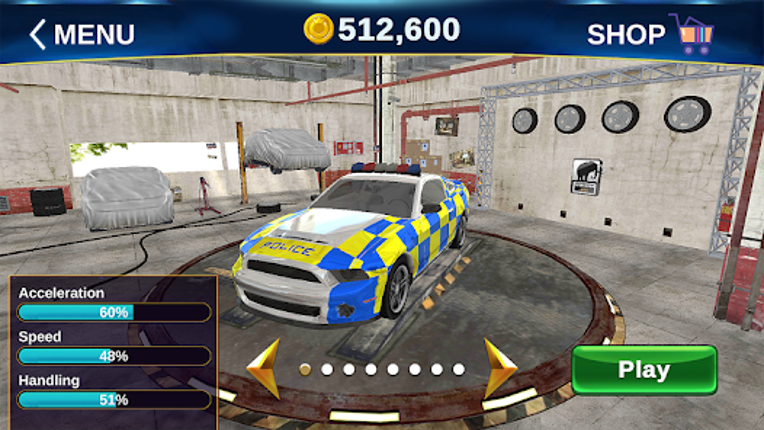 UK Police Car Crime Driving screenshot
