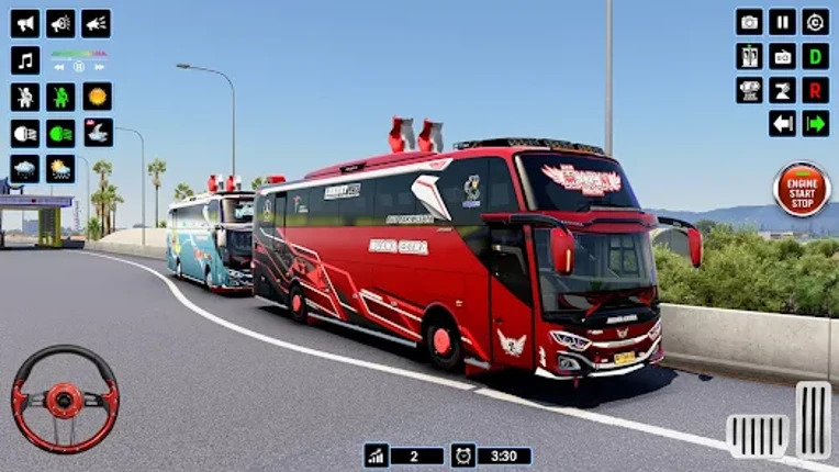 Bus Games Real Bus Driving 3D screenshot