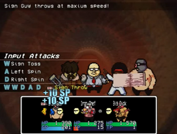 The AAA Reverse Fight Contest screenshot