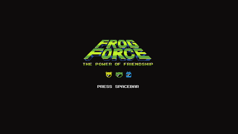 Frog Force: The Power of Friendship Game Cover