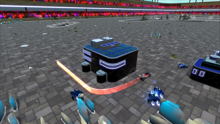 Neon Marble Rust screenshot