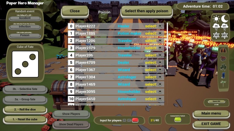 Paper Hero Manager screenshot