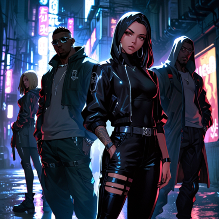 REBEL YOUTH: CYBERPUNK SCREENSAVER Image