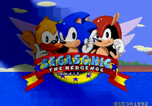 SegaSonic The Hedgehog screenshot