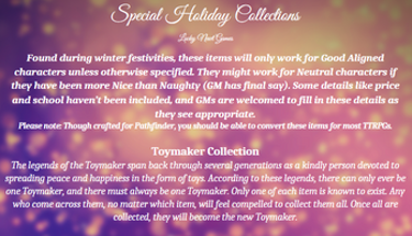 Special Holiday Collections Image