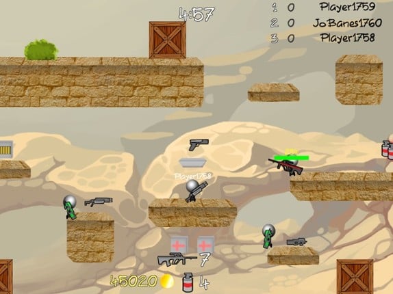 Stickman Multiplayer Shooter screenshot