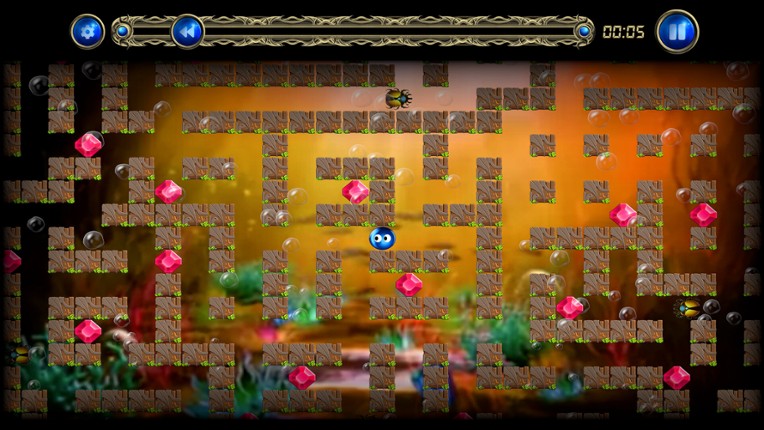 Supaplex in Solaris screenshot