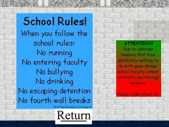 Baldi Rush (Full Release) screenshot