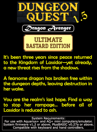 Dungeon Quest 1.5 - Dragon Avenger - Ultimate Bastard Edition screenshot