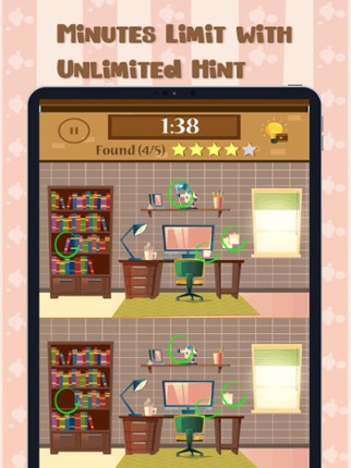 Find Differences: Room Image