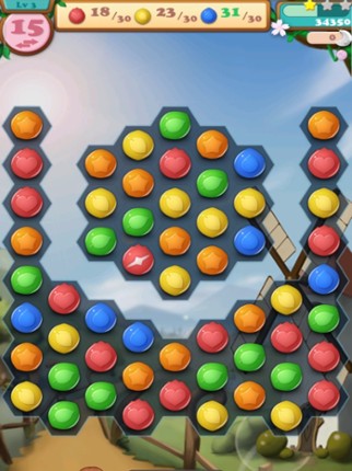 Flower Blast-Match 3 Puzzle screenshot