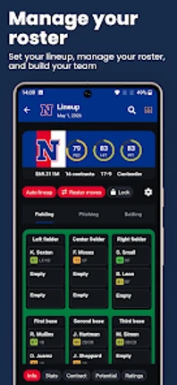 Baseball Legacy Manager 26 screenshot