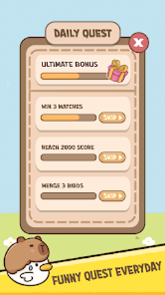 Capybara Merge Image