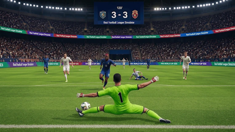 Real Soccer League Simulator Image