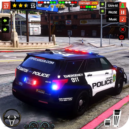 Games like Police Chase Car Game Offline