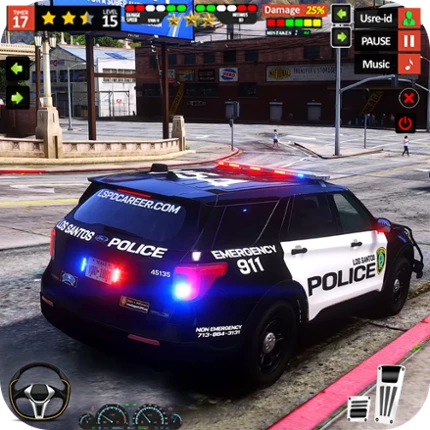 Police Chase Car Game Offline Image